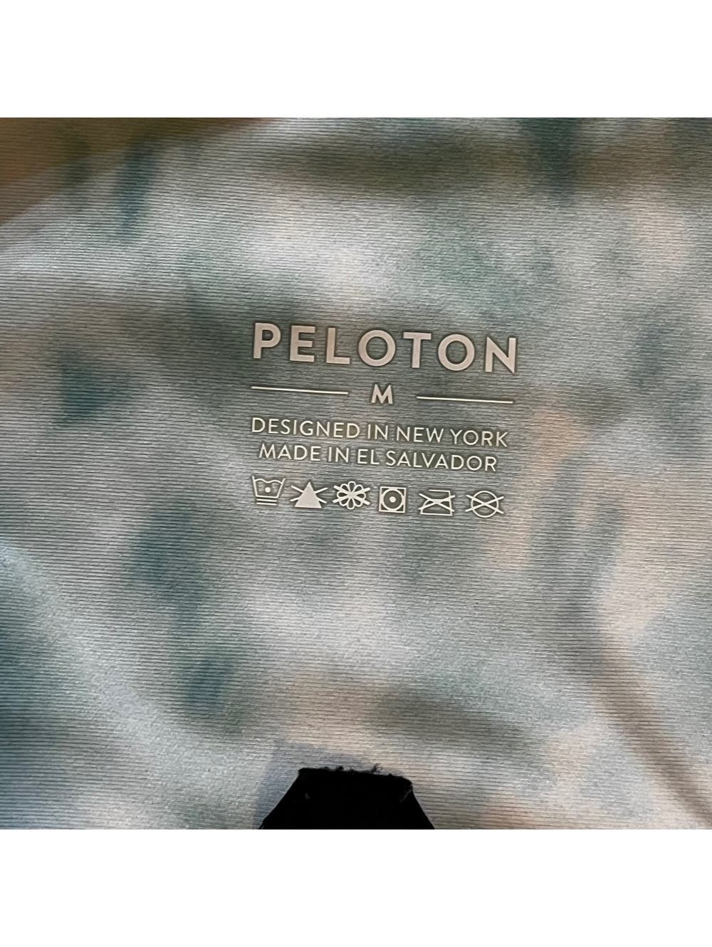 Peloton Medium Tie-Dye Biker Shorts - Picture 3 of 5